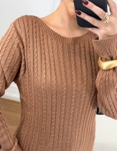 Max Blusa Trança - Bege Novo