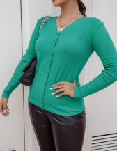 Casaco Liso - Verde Anade