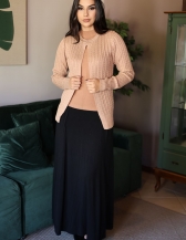 Casaco Trança - Rosa