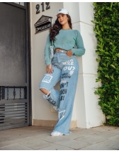 Blusa Ponto Pérola - Verde