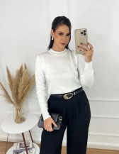 Blusa PB Manga Longa - Branca