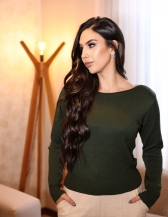 Blusa Modal Canoa - Militar