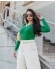 Blusa Básica V - Verde Bandeira