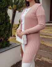 Casaco Canelado - Rose