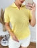 Blusa Polo - Amarelo Manteiga