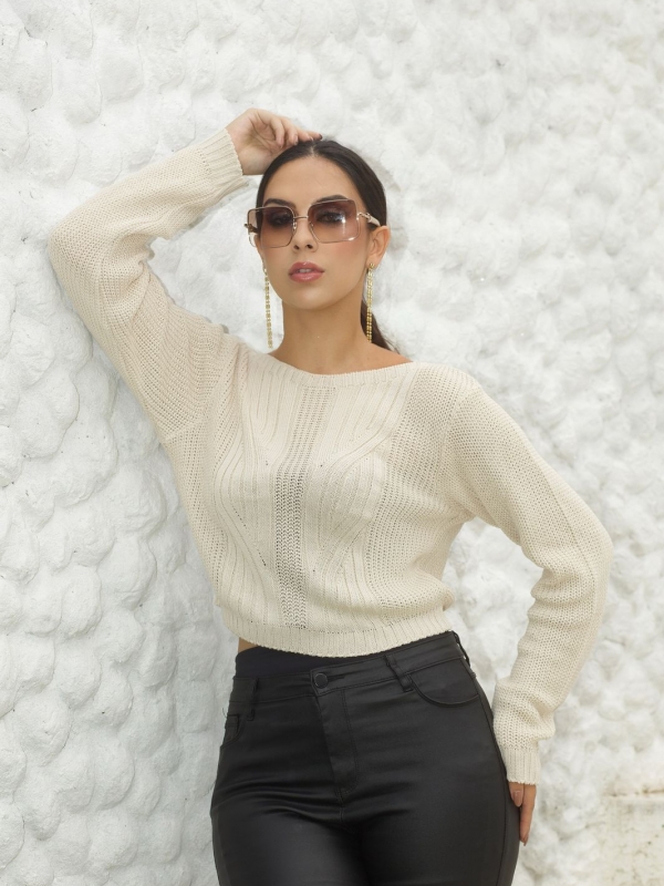 Cropped Canoa - Areia