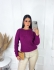 Blusa Pérola Bolinhas - Fuscia