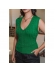Colete Trança - Verde Bandeira