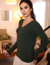 Blusa Básica V - Militar