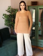 Blusa Pérola Bolinhas - Bege Novo
