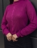 Cropped Gola Alta Trança - Fuscia
