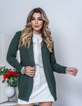 Casaco Longo Links - Verde Militar