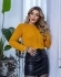 Cropped Canoa - Mostarda