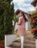 Casaco Canelado - Rose