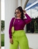 Blusa Canoa Links - Fuscia