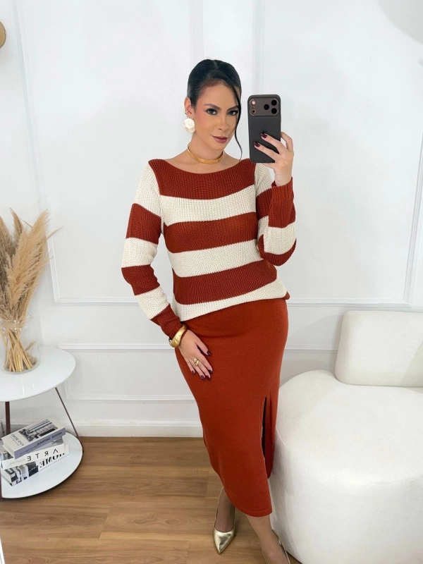 Saia Modal - Terracota