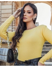 Blusa Canoa Links - Amarela