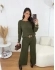 Conjunto Mousse - Verde Oliva